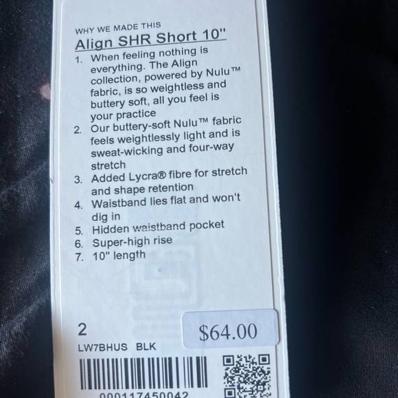 Lululemon Align SHR Short 10” - Picture 2 of 4